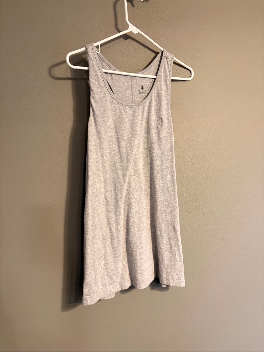FP Movement by Free People Light Heather Gray A-Line Tank